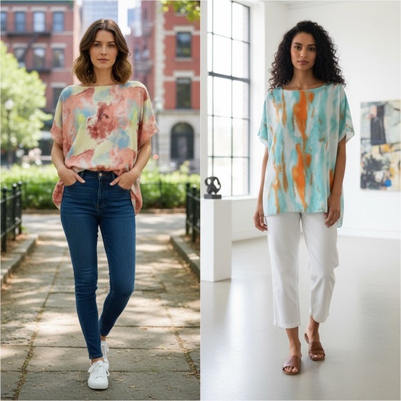 ❤️002 COMBO: Couture Gems Beach Cover up - Picture 2 of 5